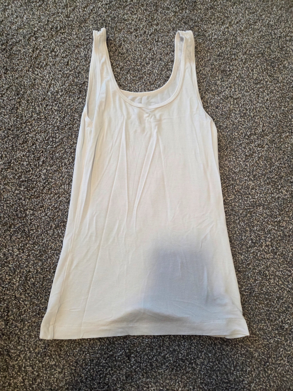 aerie White Scoop Neck Tank